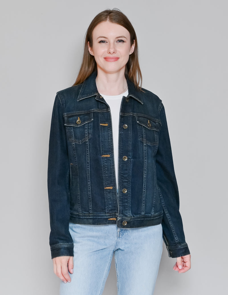 Ralph Lauren Jeans Premium Dark Wash Denim Jacket