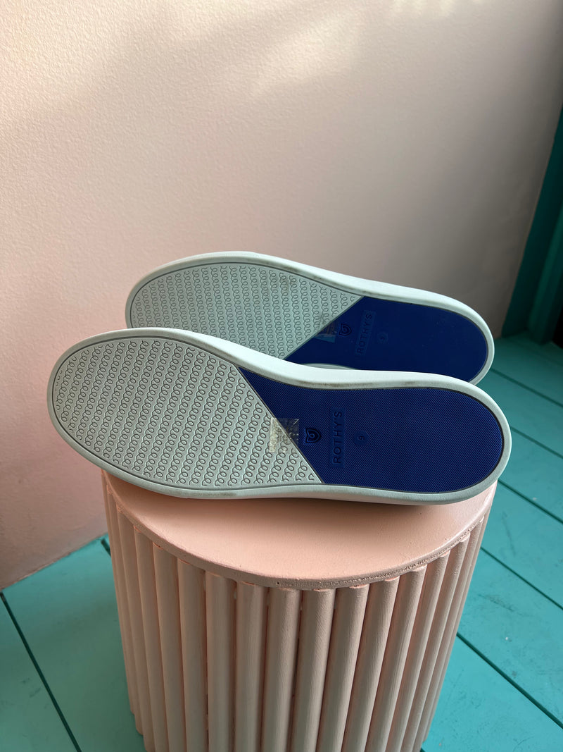 ROTHY’S Island Blue The Slip On Sneaker New 9