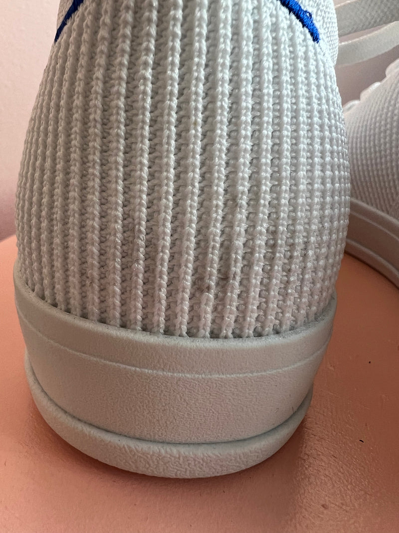 ROTHY’S Bright White The Lace Up Sneaker New in Box 8