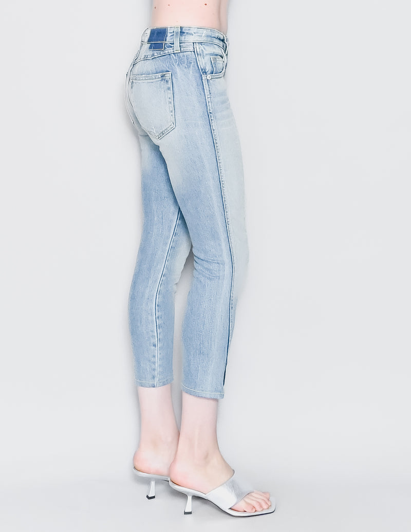 AMO Twist Skinny Crop Jeans in Sweet Cheeks (26)
