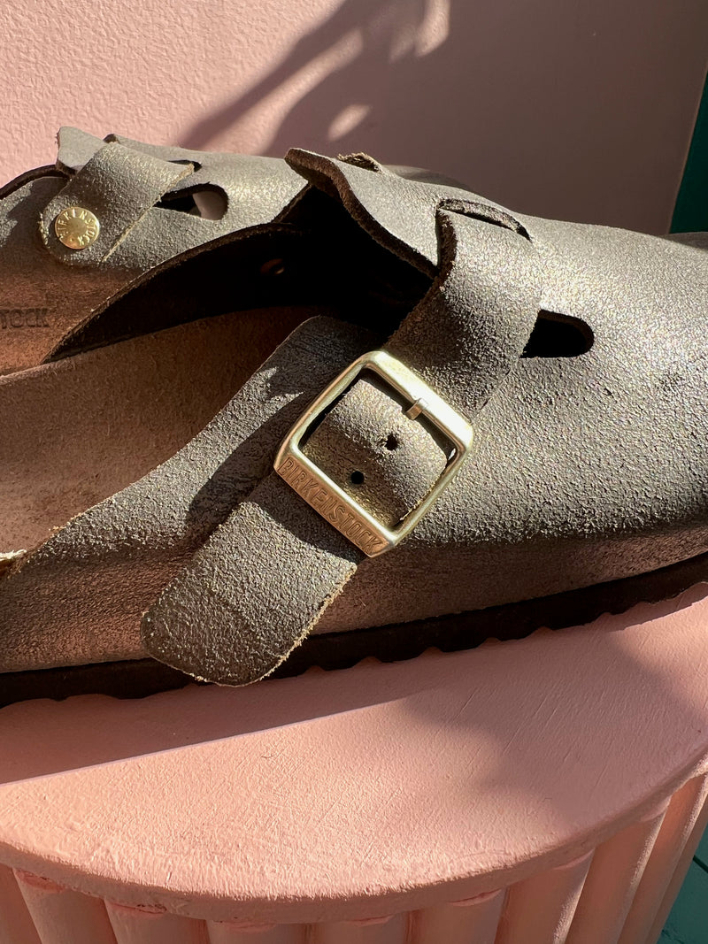 Birkenstock boston gold online