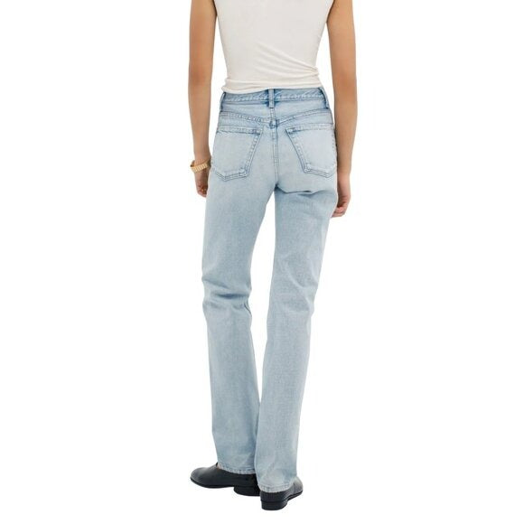 24. AFLALO Orwell Jean in Rigid Denim Salt Air $430 EUC Sz 27