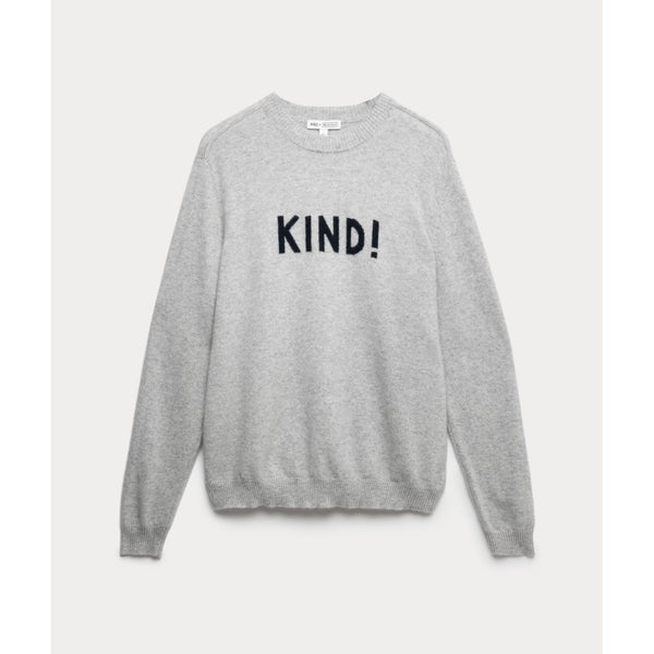 M&S x Bella Freud Grey Cashmere 'Kind' Jumper Sweater $185 NWT M