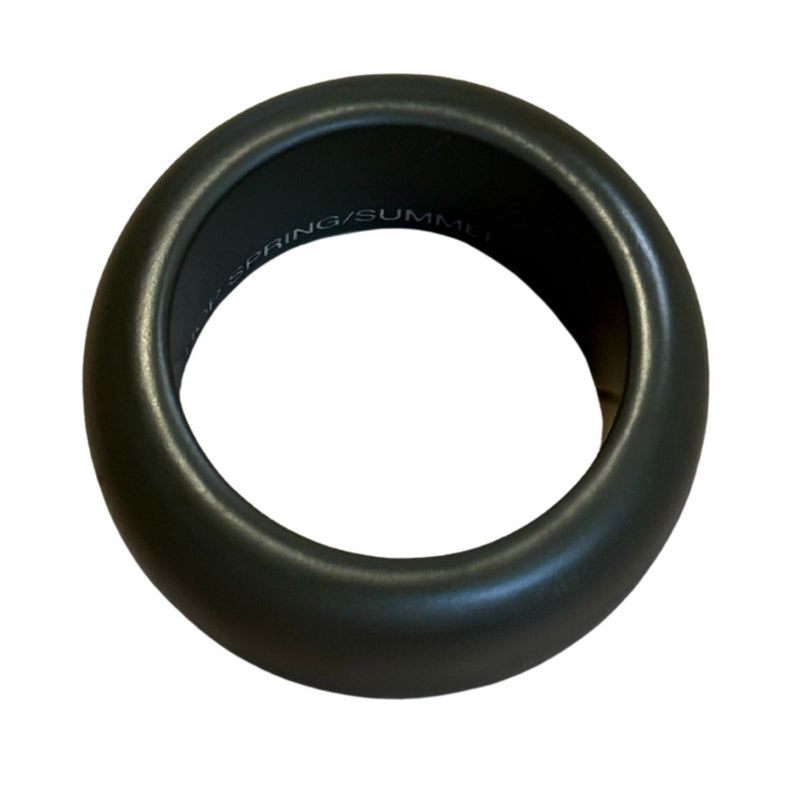 THE FRANKIE SHOP Matte Bangle Moss Green $133 EUC