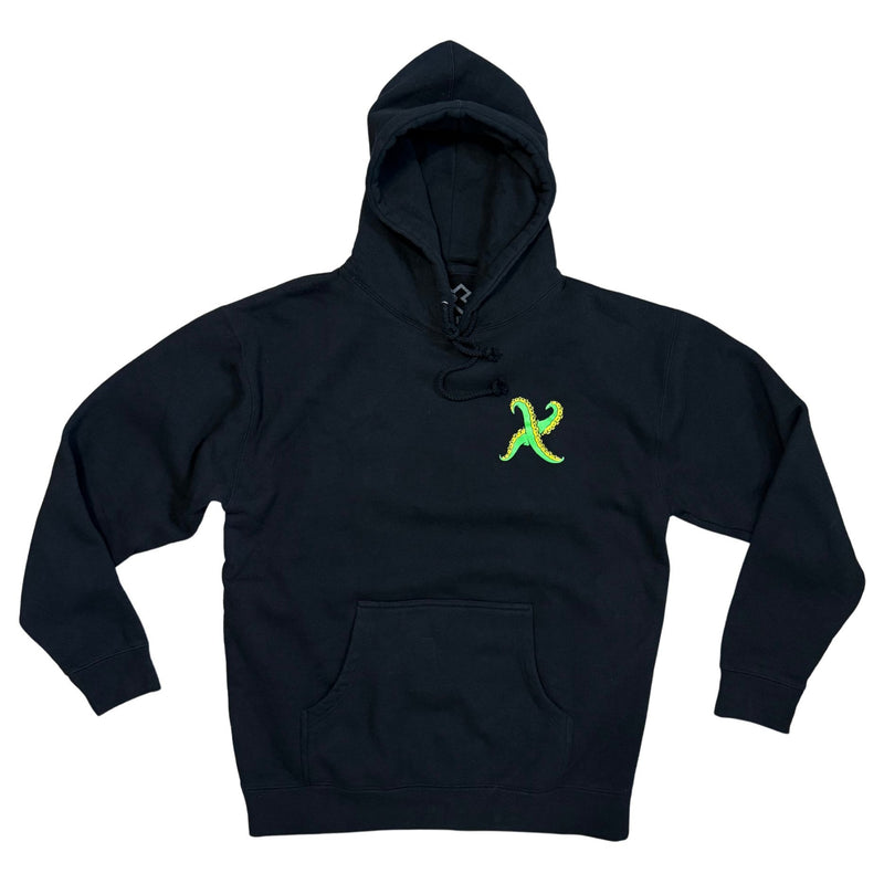 XGAMES Ventura 2024 Black Graphic Hoodie Sweater EUC L