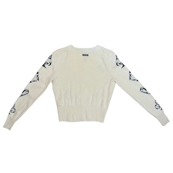 RVEAN STUDIO Spade Diamond Heart Club Cardigan Small