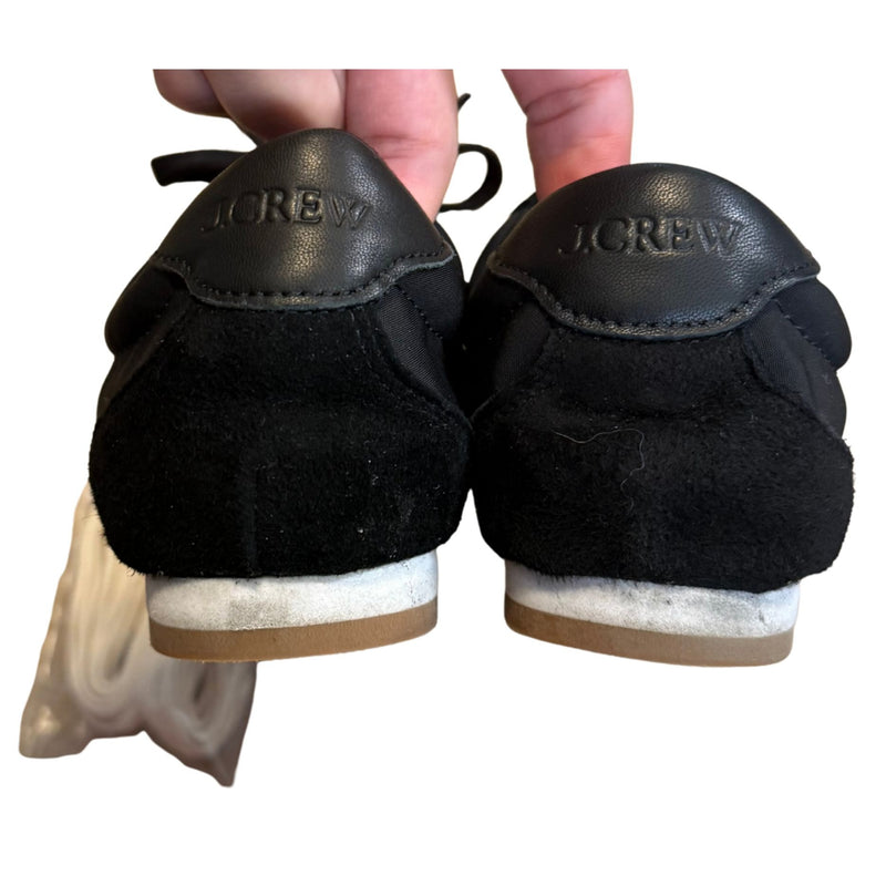 J. CREW X Alex Eagle Rec Sneakers Black Soft Shoes $198 EUC Sz 7