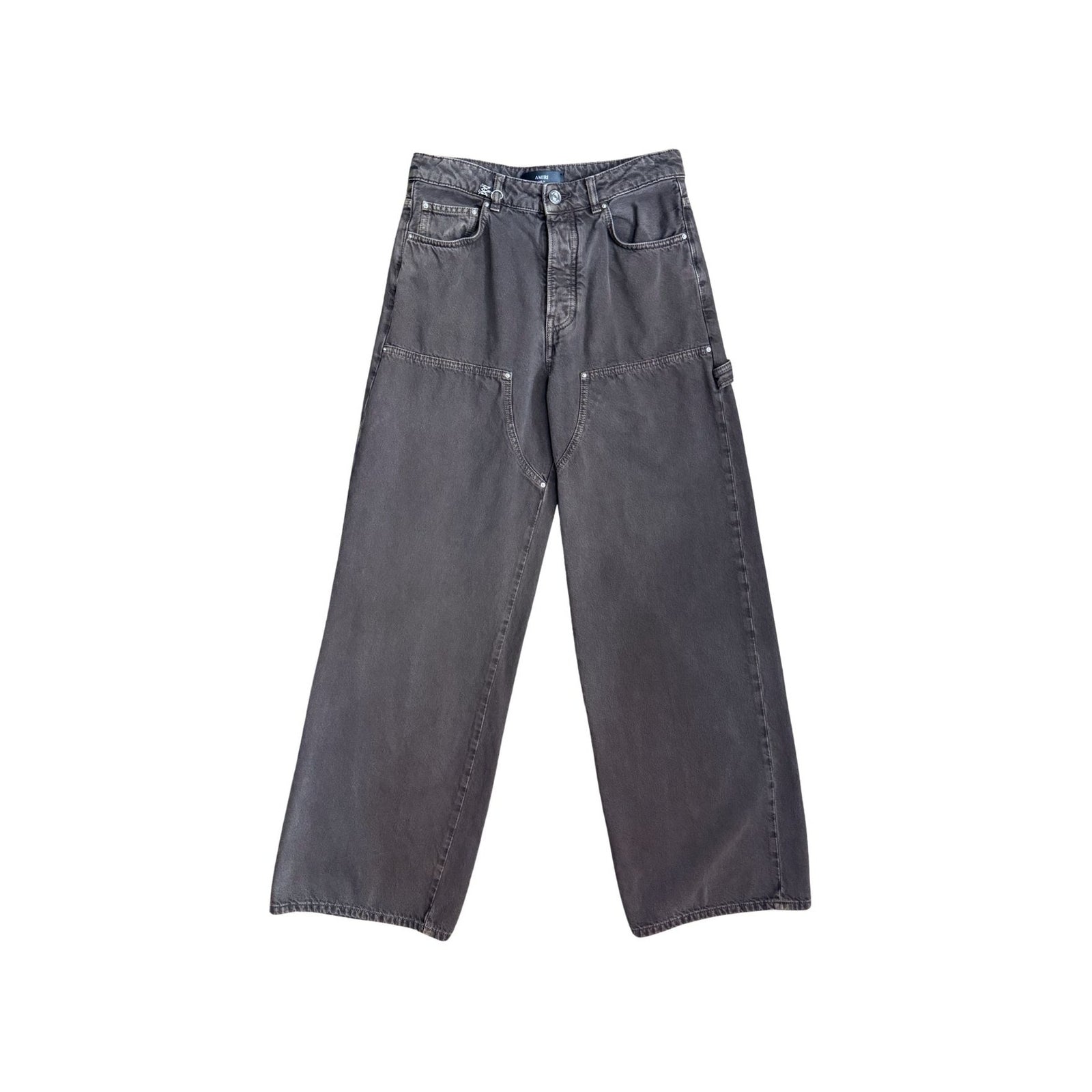 AMIRI Brown Faded Carpenter Jeans EUC $850 Sz 26 – Fashion Without