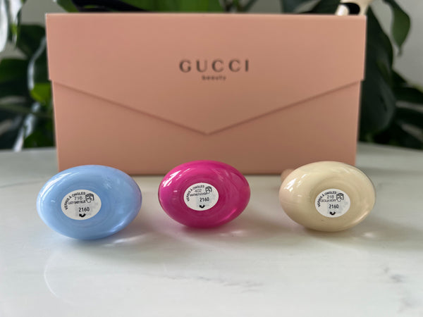 GUCCI 3pc Nail Polish Set