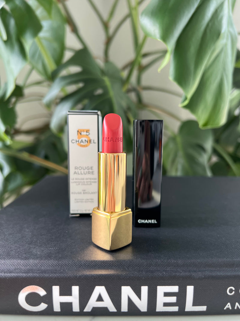 CHANEL No. 5 Rouge Allure Le Rouge Intense 191 Rouge Brûlant Luminous Lipstick