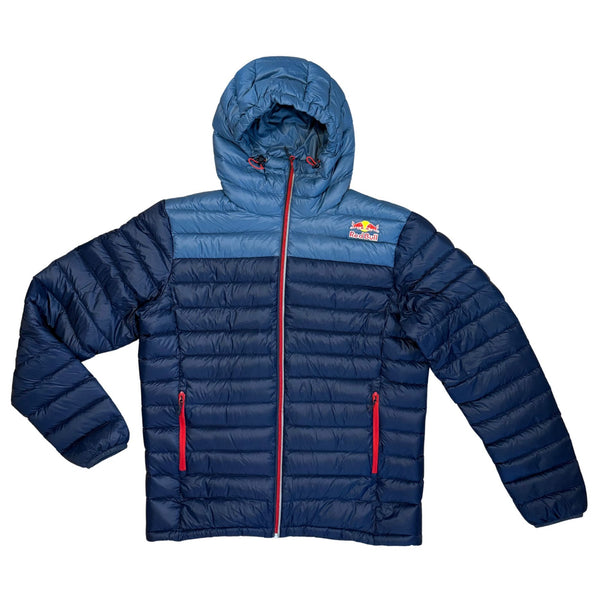 REDBULL Athletes Only 2022 Down Puffer Blue Jacket Like New XL