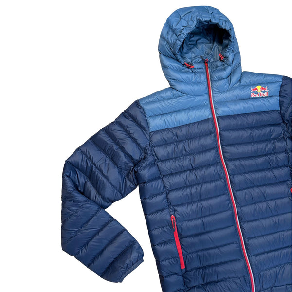 REDBULL Athletes Only 2022 Down Puffer Blue Jacket Like New XL