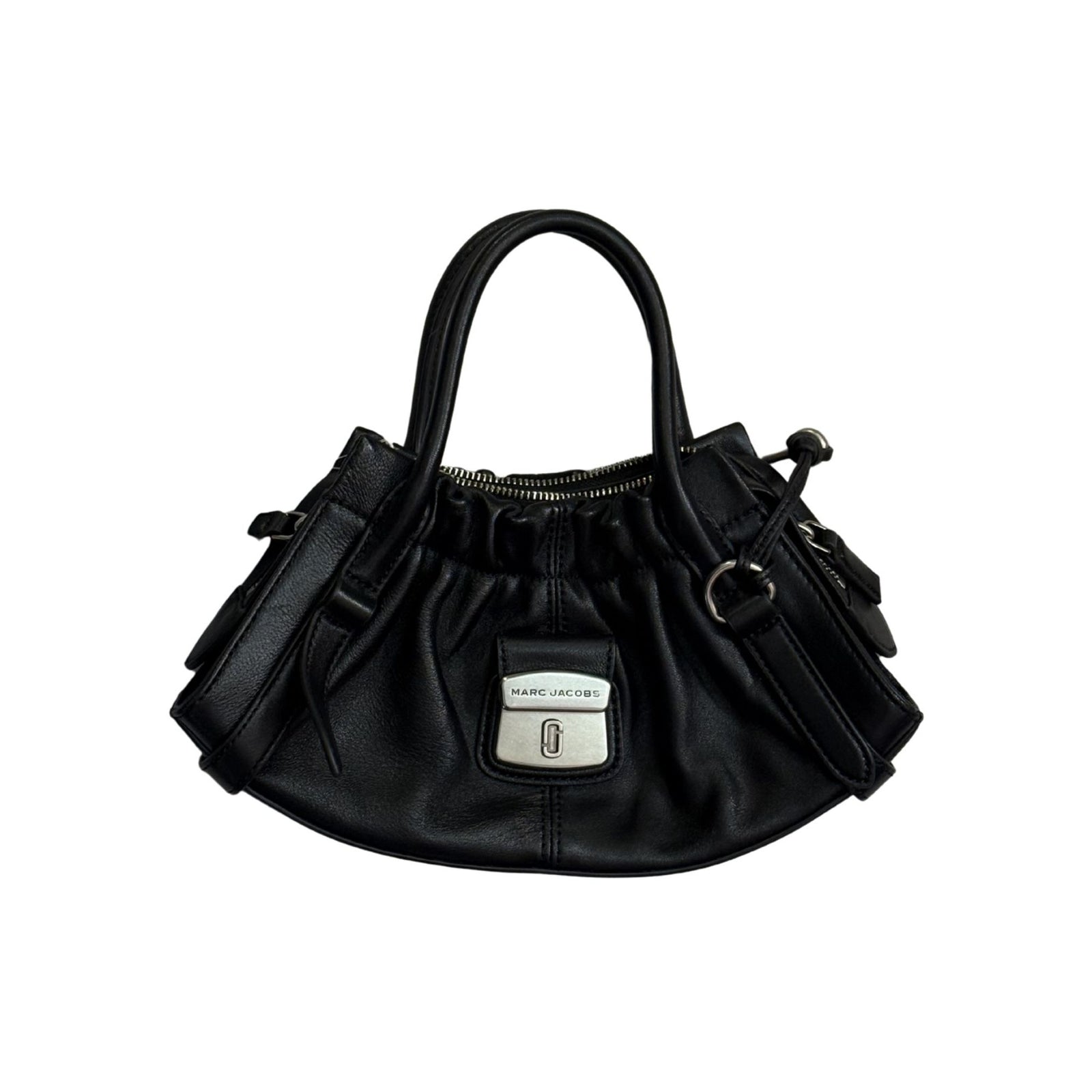 Marc Jacobs The Cristina Small Satchel Black Leather NWT $358