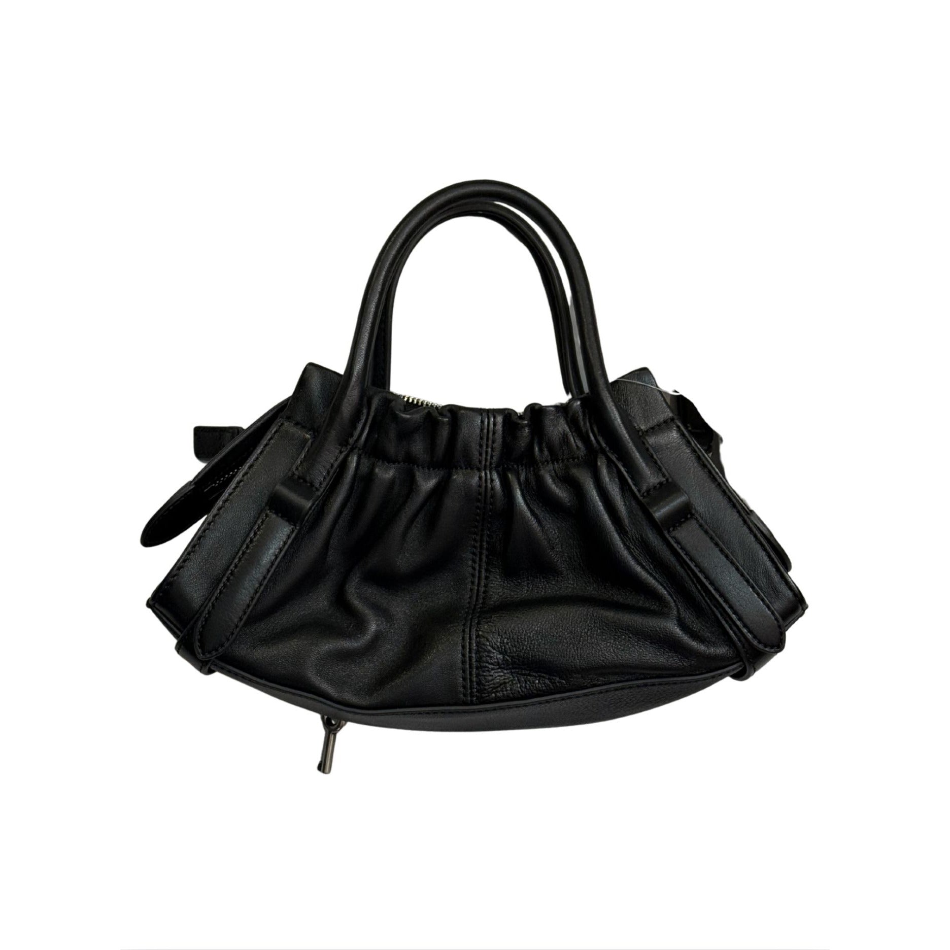 Marc Jacobs The Cristina Small Satchel Black Leather NWT $358