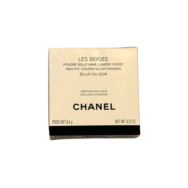 CHANEL LES BEIGES Healthy Golden Glow Powder ÉCLAT DU SOIR NEW