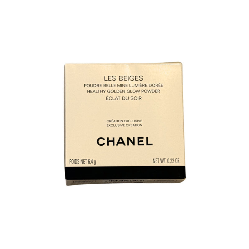 CHANEL LES BEIGES Healthy Golden Glow Powder ÉCLAT DU SOIR NEW