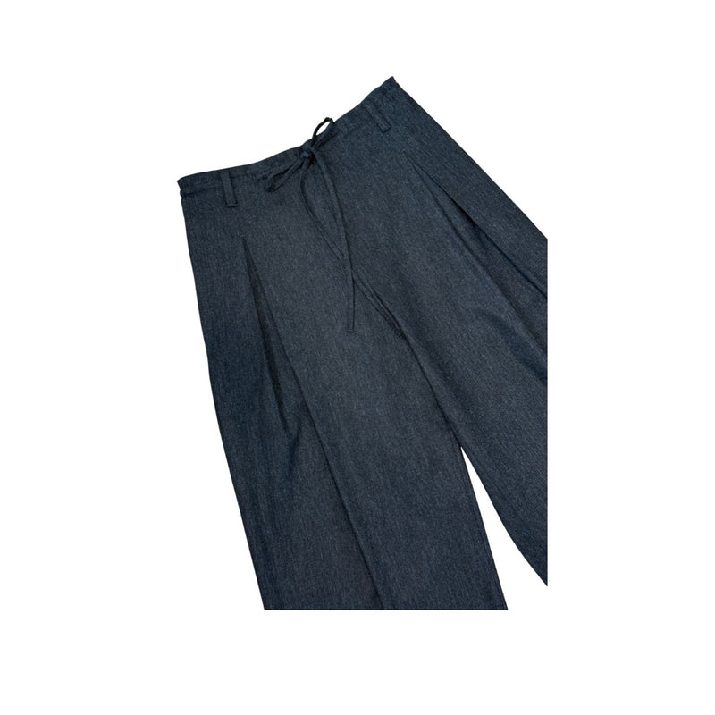 G. Label GWYN Goop Ty Trouser Charcoal Grey $595 NWT 0