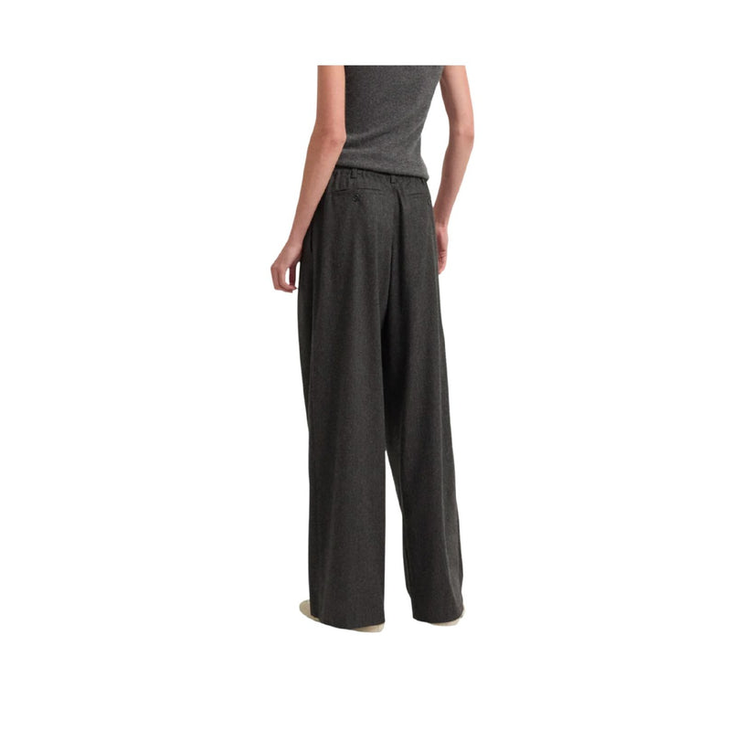 G. Label GWYN Goop Ty Trouser Charcoal Grey $595 NWT 0