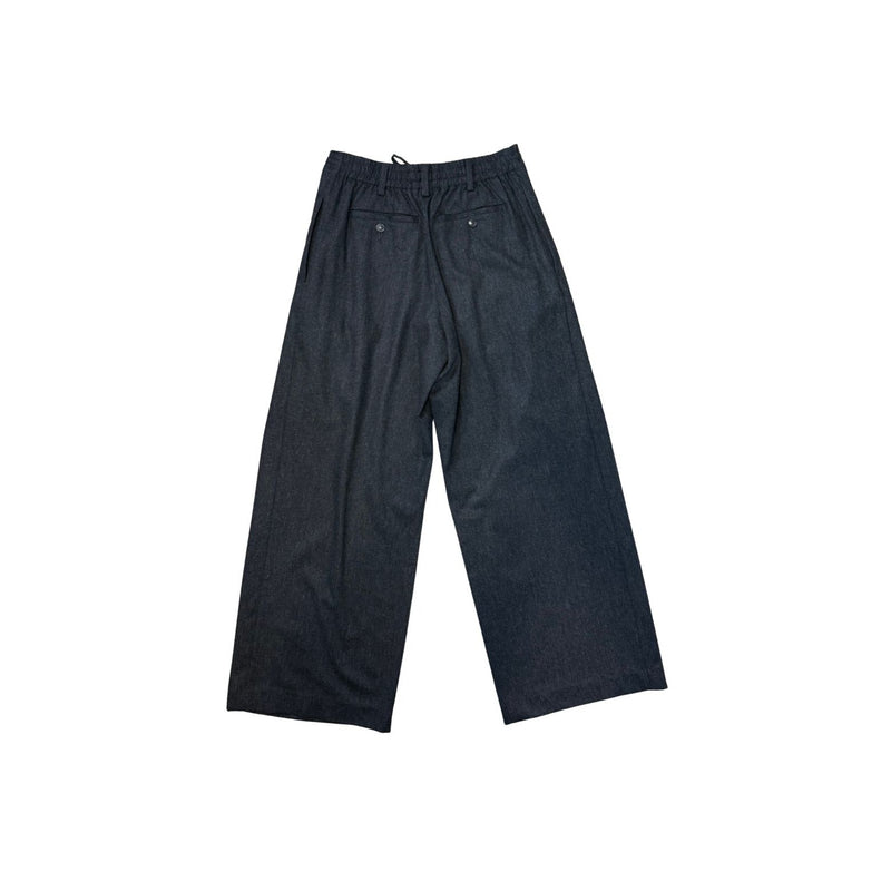 G. Label GWYN Goop Ty Trouser Charcoal Grey $595 NWT 0