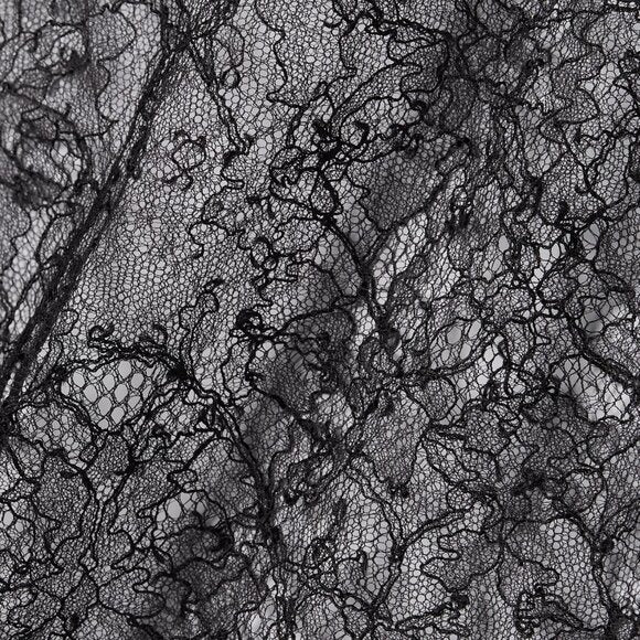 VERONICA DE PIANTE Isabel Black Lace Top $995 Like New IT Sz 42