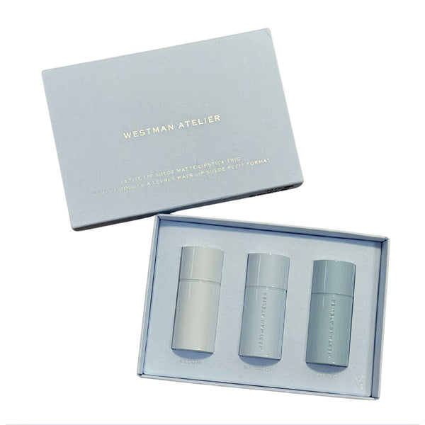 WESTMAN ATELIER Petite Lip Suede Matte Lipstick Trio NEW $60