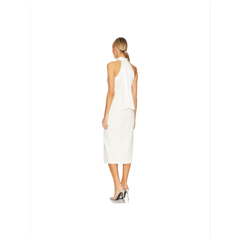 CINQ A SEPT Emerie Dress Ivory White Midi $595 NWT Sz 2
