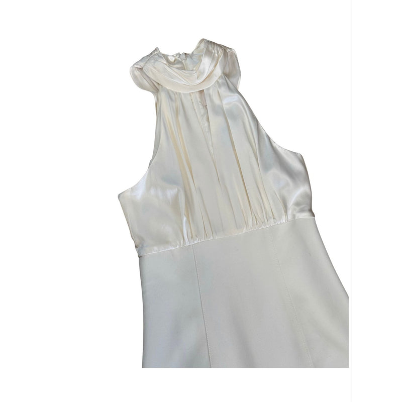 CINQ A SEPT Emerie Dress Ivory White Midi $595 NWT Sz 2