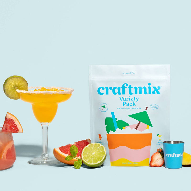 Craftmix - Variety Pack Cocktail Mixers - 12 Pack