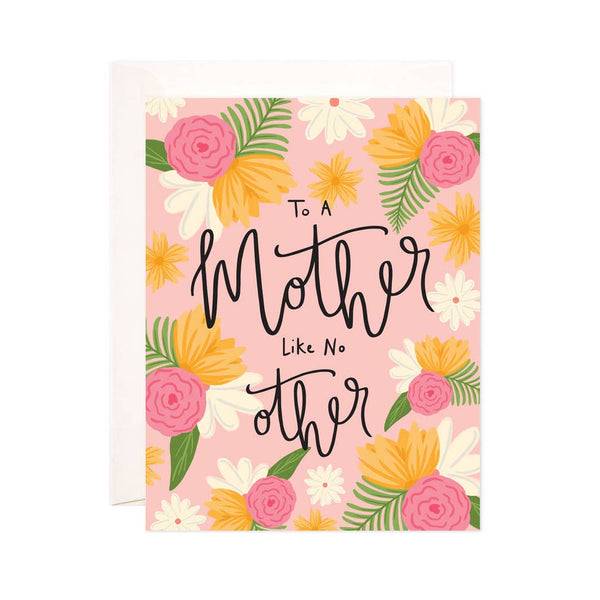 Mother Like No Other Greeting Card Bloomwolf