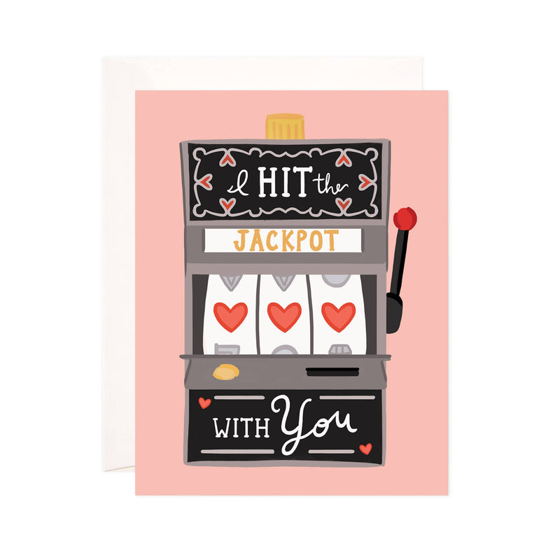 Bloomwolf Studio Love Jackpot Greeting Card
