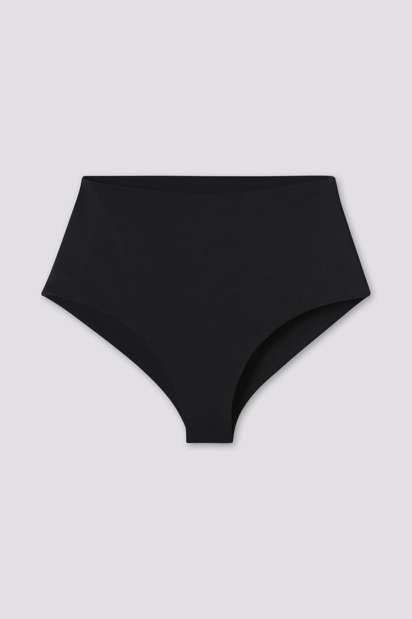 GIRLFRIEND COLLECTIVE Poolside Bikini Bottom in Black FINAL SALE