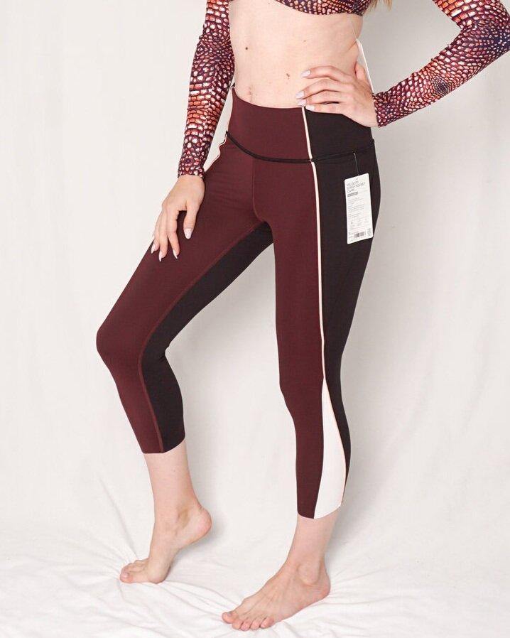 Athleta "Velocity" Stash Pocket Capri Legging (Size S) - Fashion Without Trashin