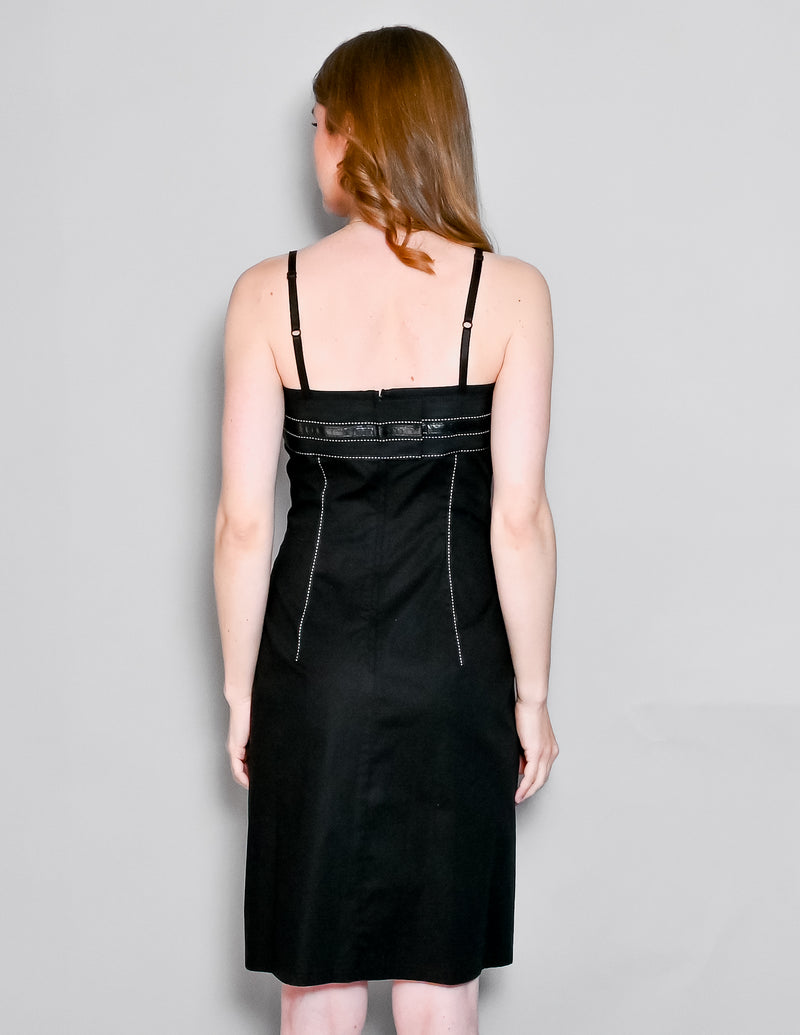 CHARLES-CHANG LIMA Black Vintage Dress NWT (6)