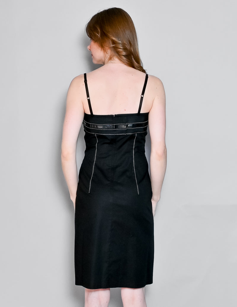 CHARLES-CHANG LIMA Black Vintage Dress NWT (6)
