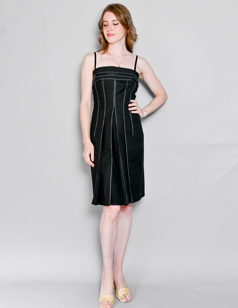 CHARLES-CHANG LIMA Black Vintage Dress NWT (6)