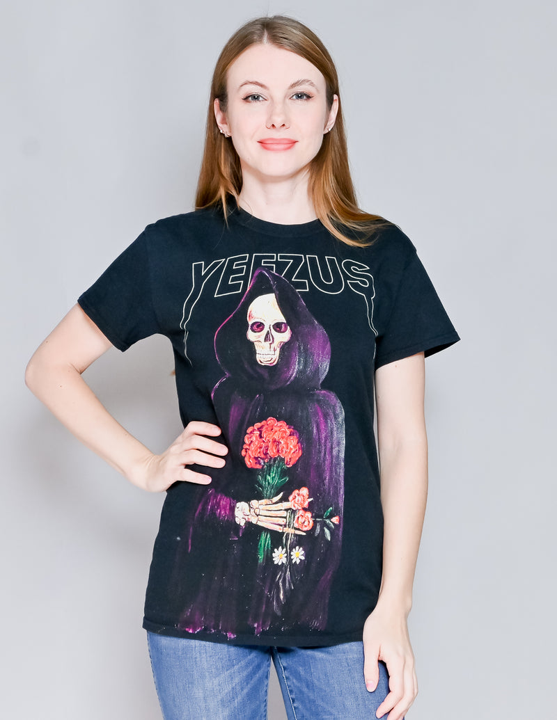 YEEZUS Kanye West Tour Grim Reaper Rose Tee (S)