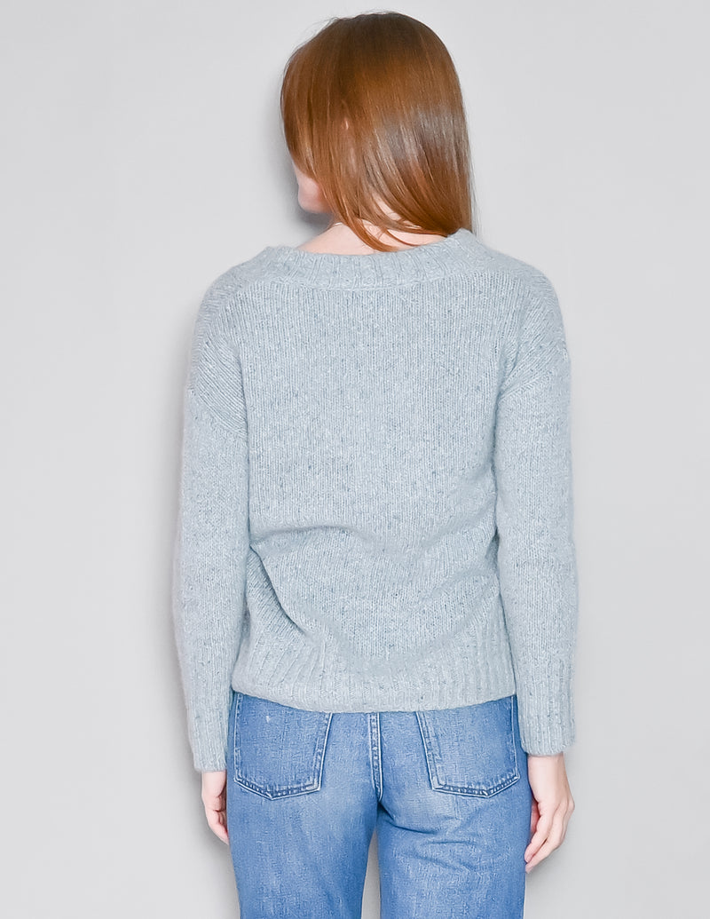 THE CASHMERE PROJECT Speckled Jade Sweater (XS)