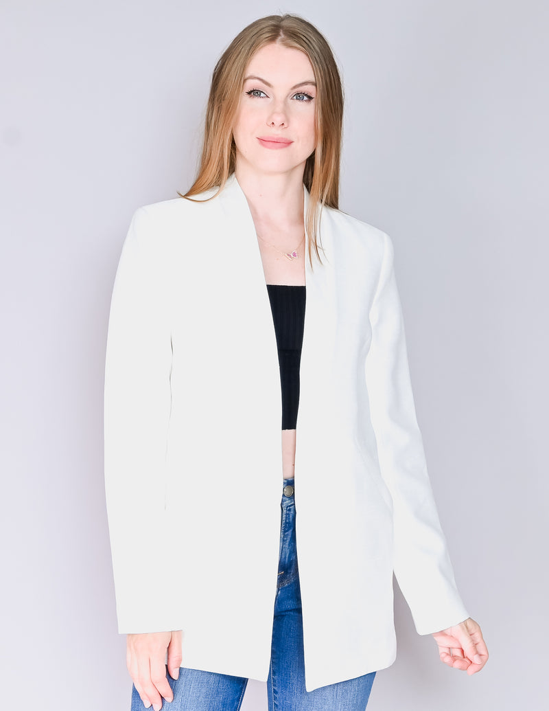 C/MEO COLLECTIVE White Blazer NWT (S)