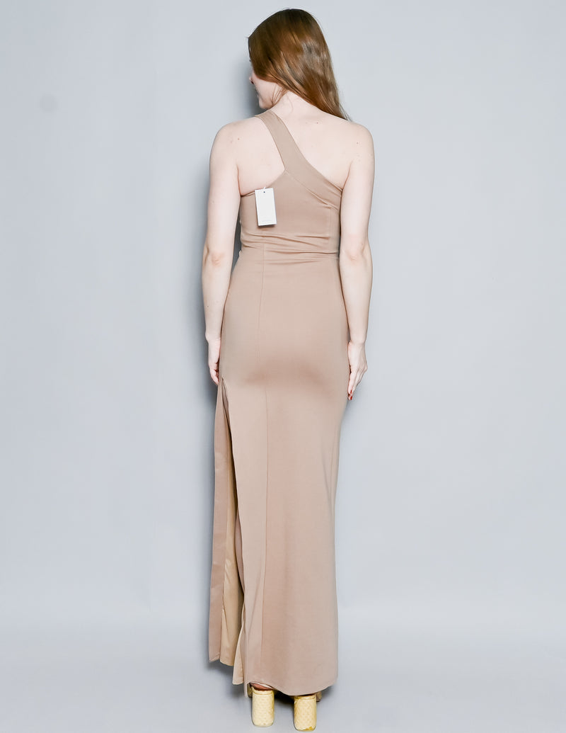 LOVERS + FRIENDS Stacey One-Shoulder Maxi Dress (XXS)