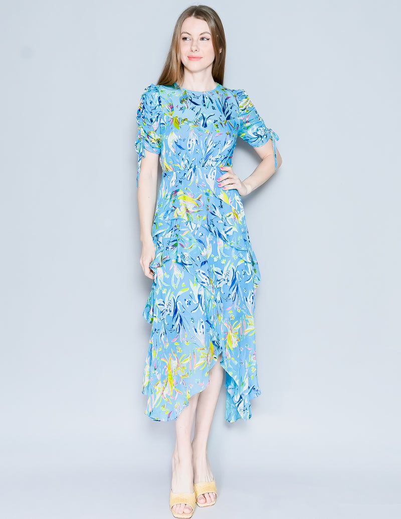 TANYA TAYLOR Floral Burnout Cosette Dress NWT (2)