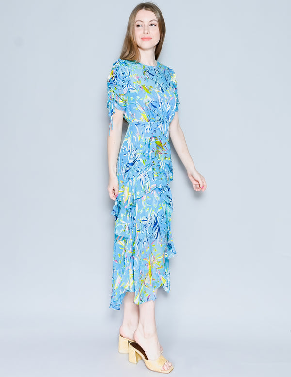 TANYA TAYLOR Floral Burnout Cosette Dress NWT (2)