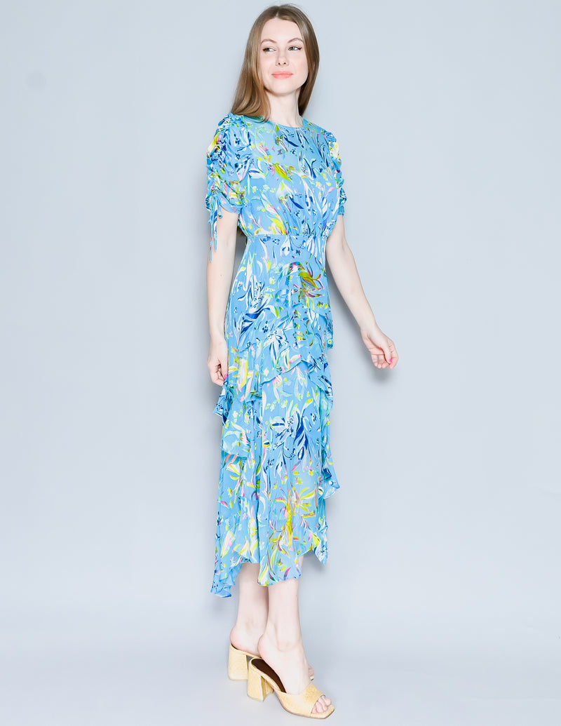 TANYA TAYLOR Floral Burnout Cosette Dress NWT (2)