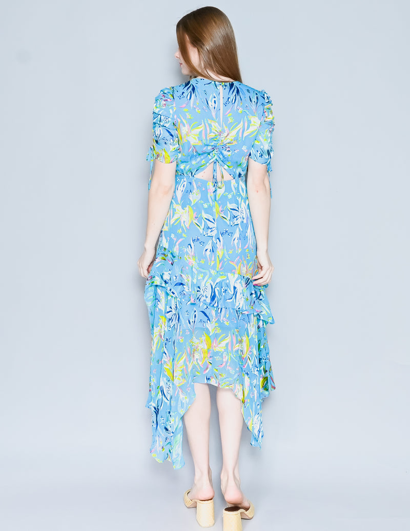 TANYA TAYLOR Floral Burnout Cosette Dress NWT (2)