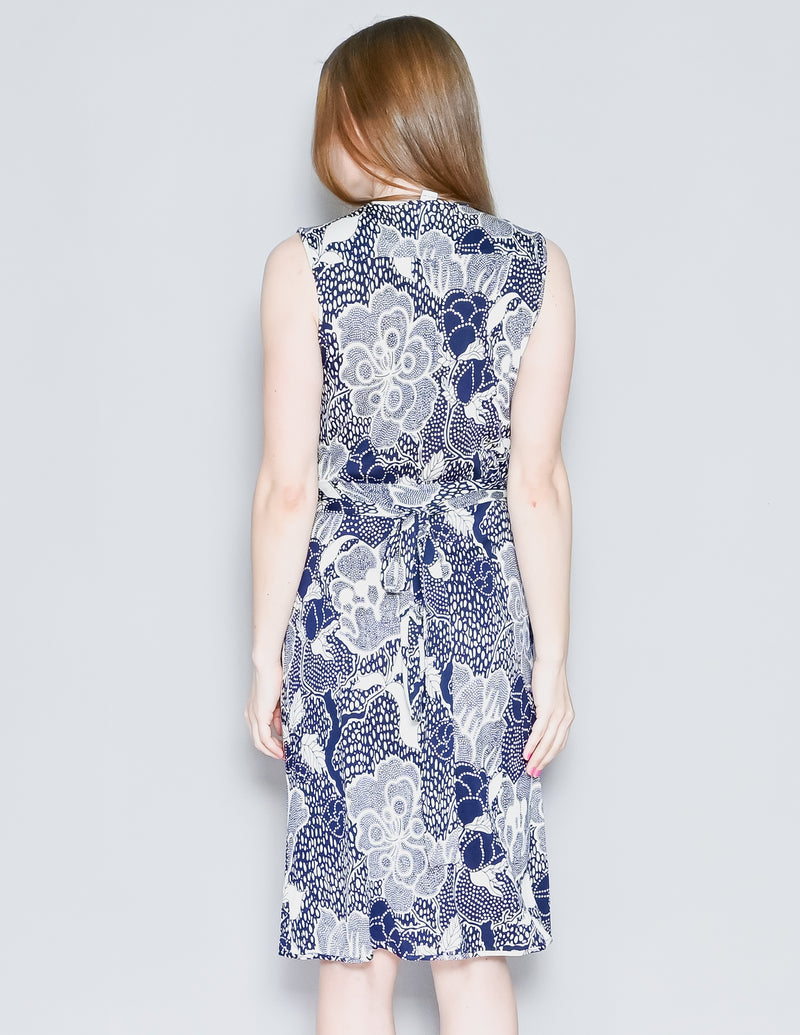 DIANE VON FURSTENBERG Mellany Print Wrap Silk Dress (2)