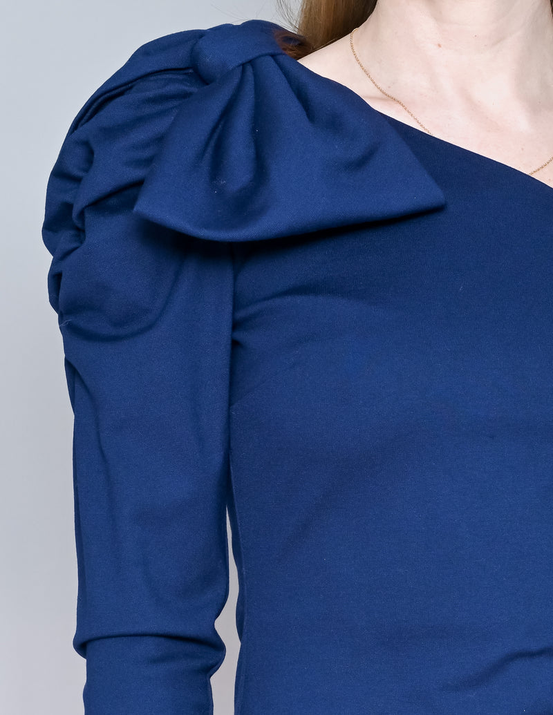 AMANDA UPRICHARD Blue Bette Mini Dress NWT (S)
