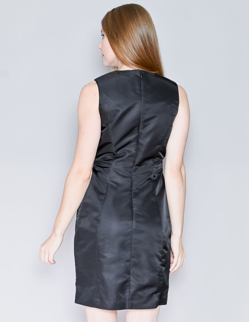 AMANDA UPRICHARD Sleeveless Black Sheath Dress NWT (S)