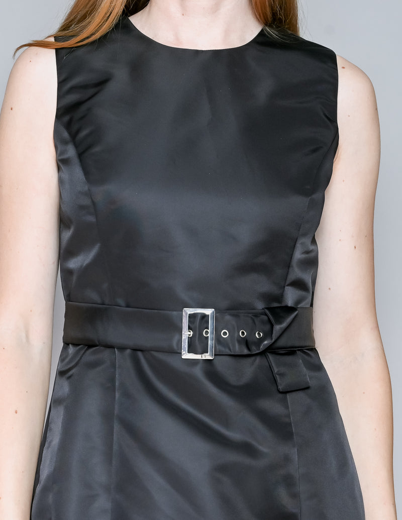 AMANDA UPRICHARD Sleeveless Black Sheath Dress NWT (S)