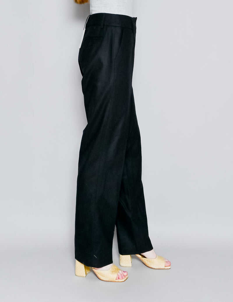 LA COLLECTION Nerit Straight-Leg Mid-Rise Wool Trousers (0)