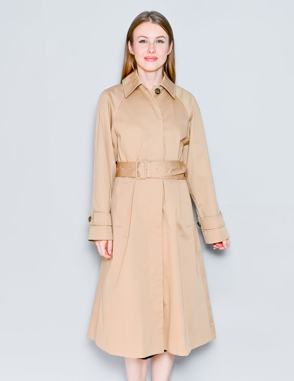 COS Belted Long Khaki Trench Coat (4)
