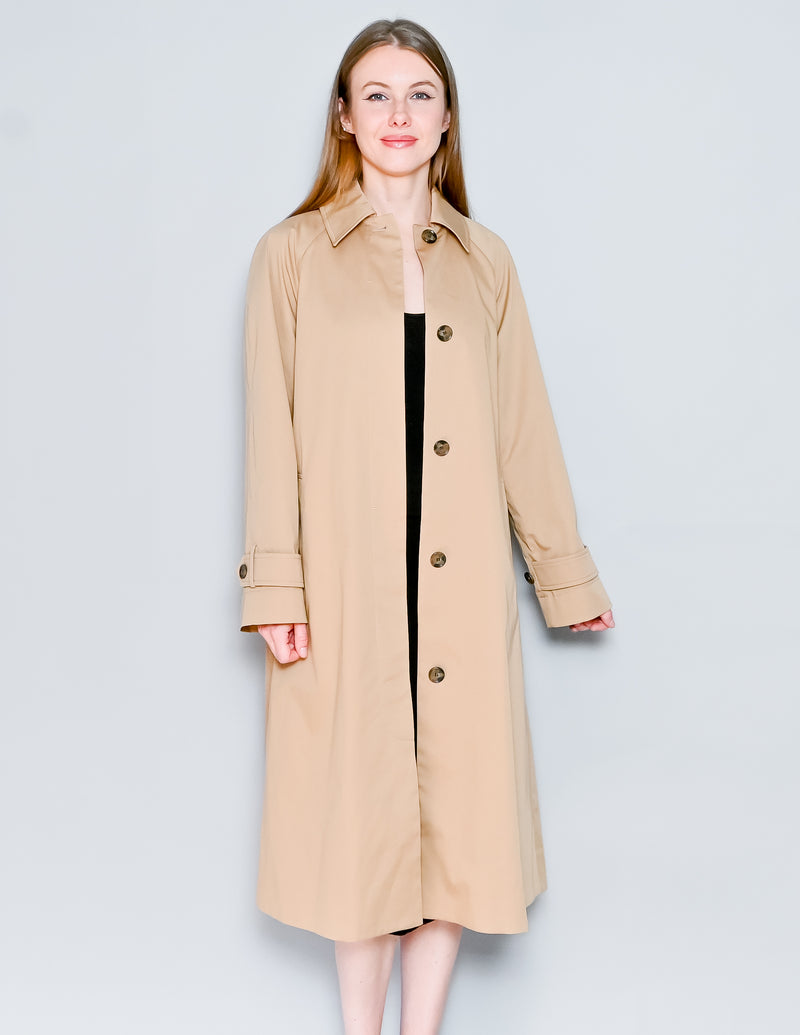 COS Belted Long Khaki Trench Coat (4)